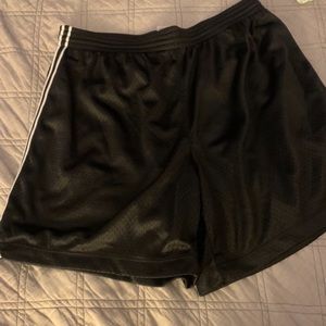 Champion Net Gym Shorts with Side White Stripes